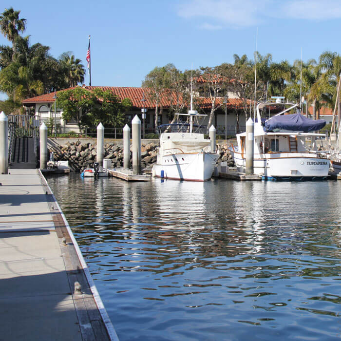 view of marina boats from the dock